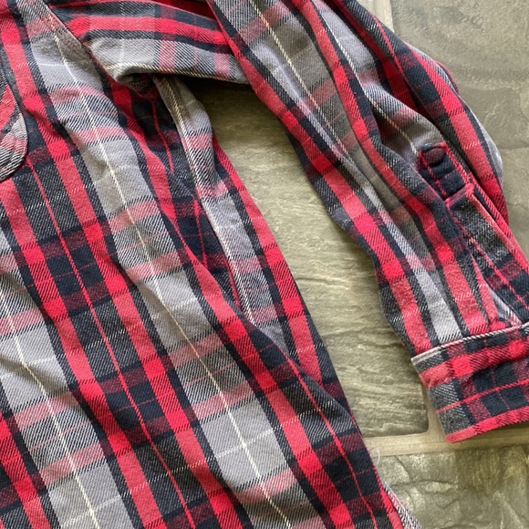 Carhartt Vintage Worn Men’s Flannel Button Down Shirt size Large - Picture 4 of 12